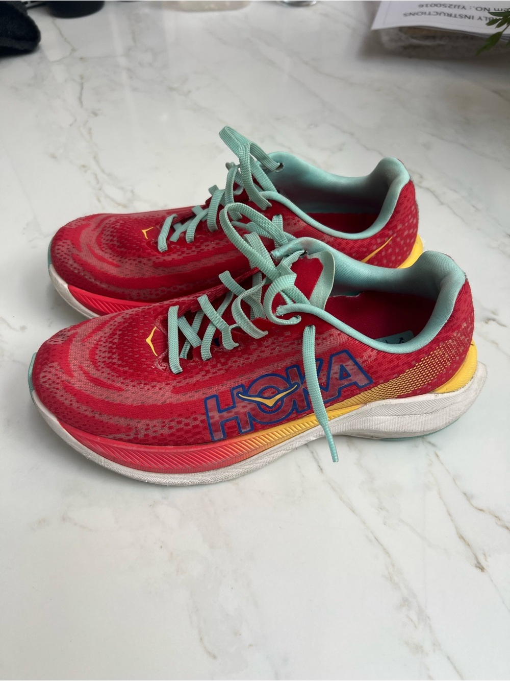 Hoka Mach X running shoes